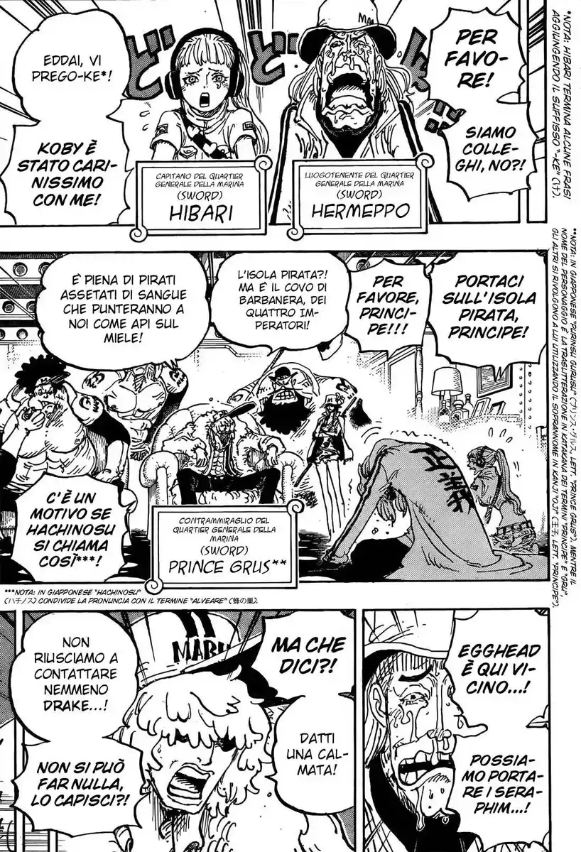 One Piece Capitolo 1061 page 10