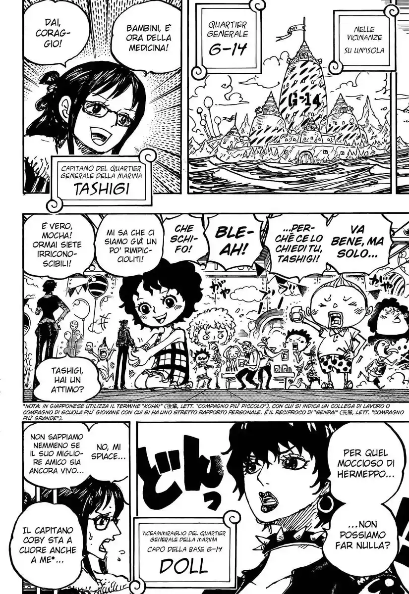 One Piece Capitolo 1061 page 9