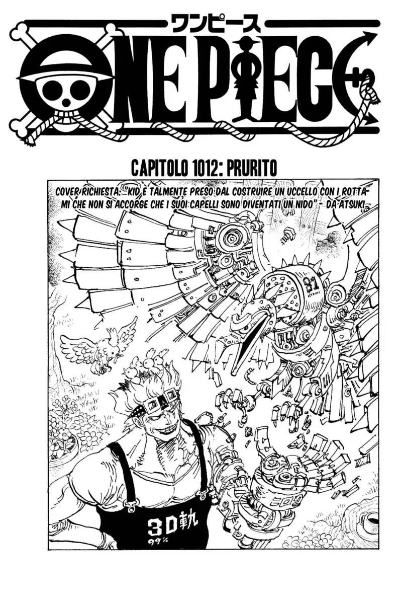 One Piece Capitolo 1012 page 2