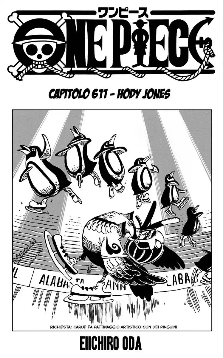 One Piece Capitolo 611 page 1