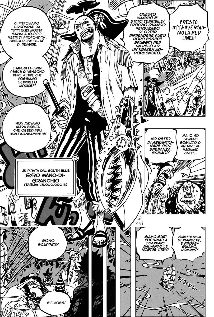 One Piece Capitolo 611 page 3