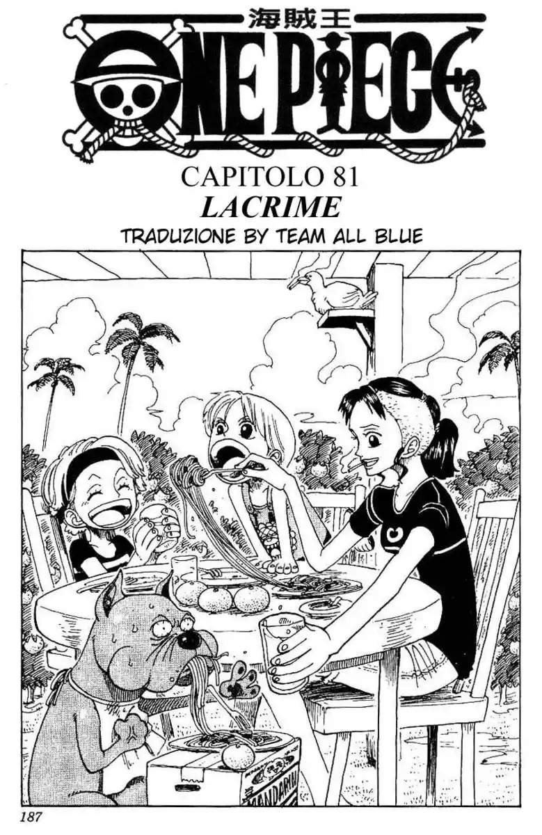 One Piece Capitolo 81 page 1