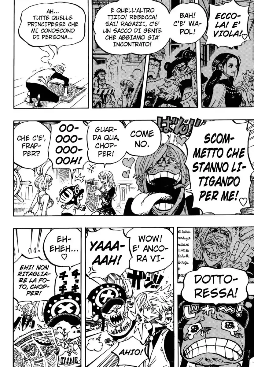 One Piece Capitolo 910 page 4