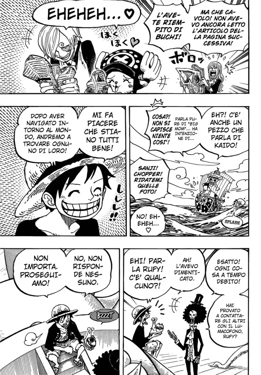 One Piece Capitolo 910 page 5