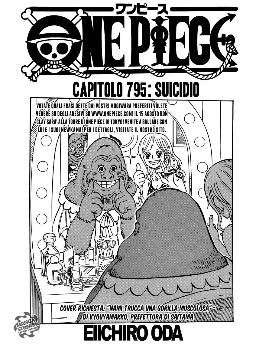 One Piece Capitolo 795 page 2