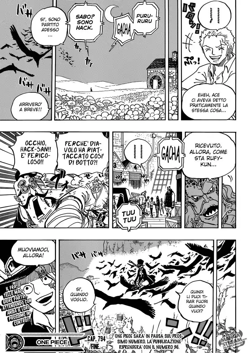 One Piece Capitolo 794 page 16