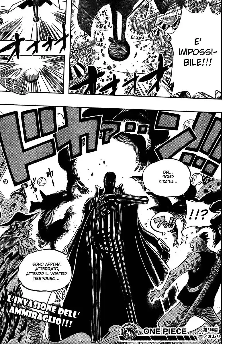 One Piece Capitolo 506 page 19