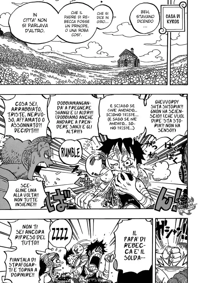 One Piece Capitolo 796 page 12