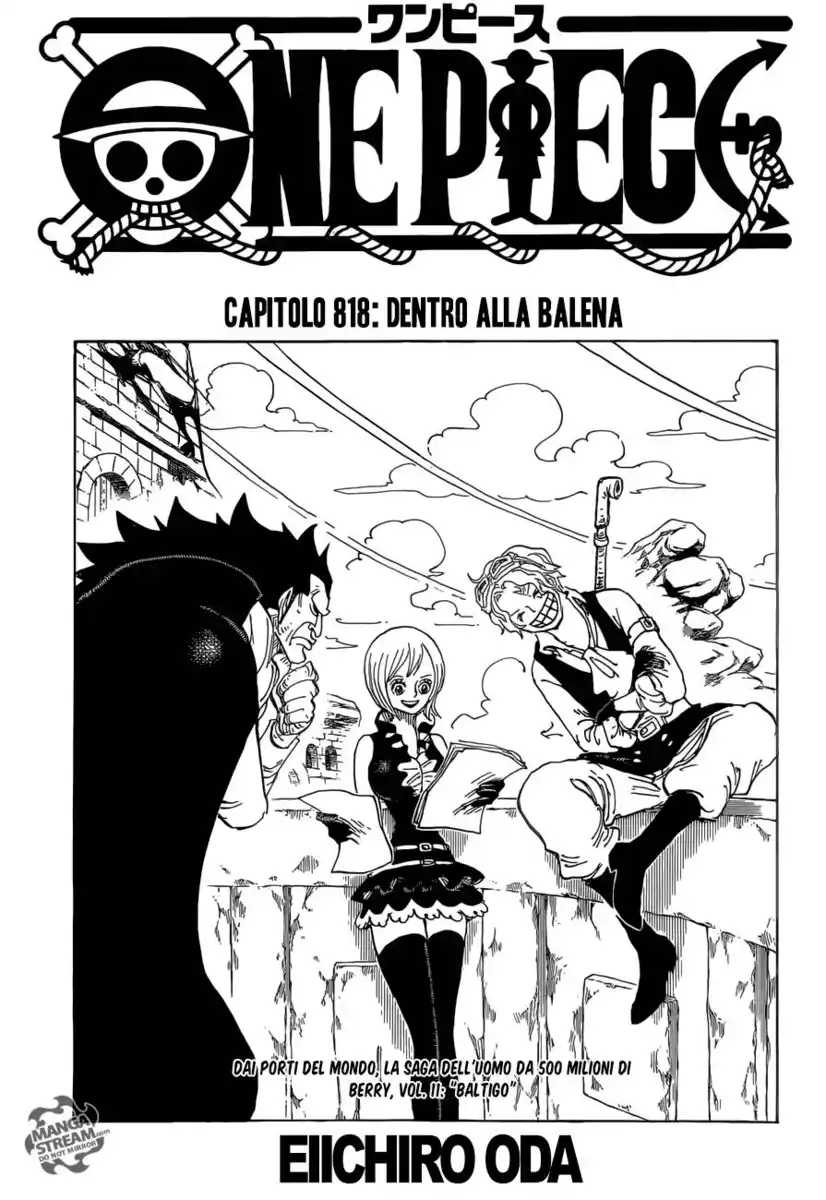 One Piece Capitolo 818 page 2