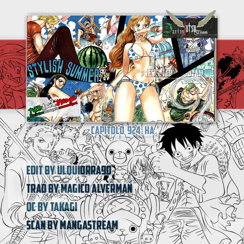 One Piece Capitolo 924 page 1