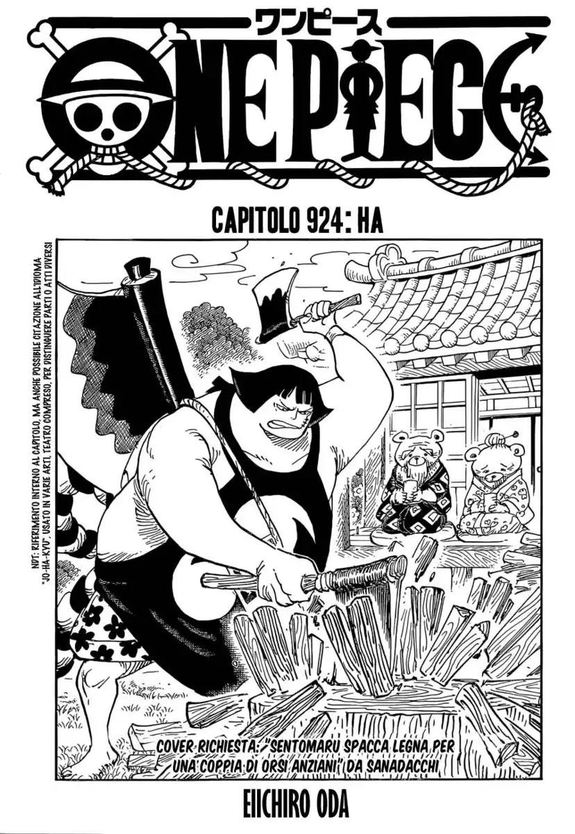 One Piece Capitolo 924 page 2