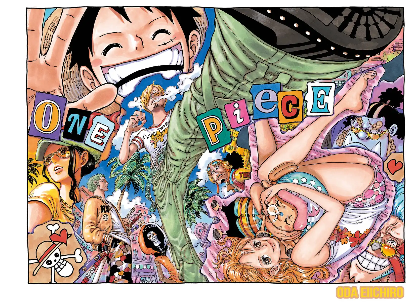 One Piece Capitolo 1076 page 3