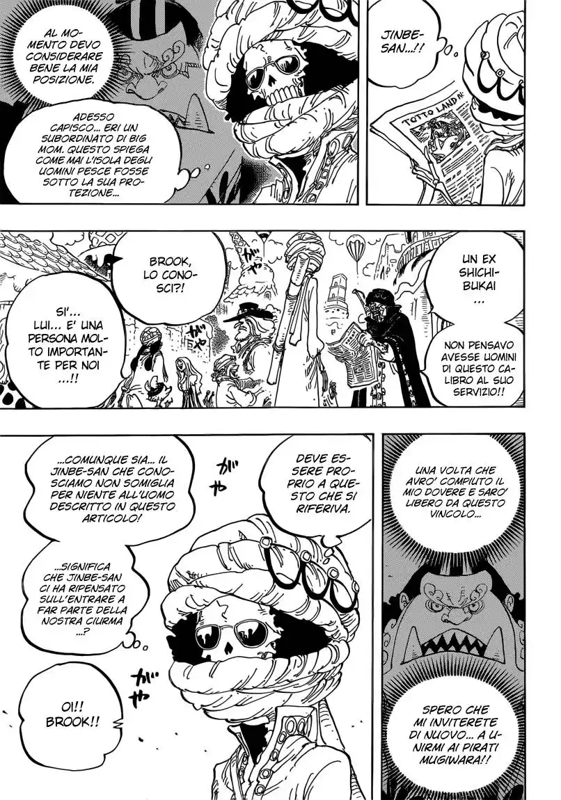 One Piece Capitolo 834 page 6