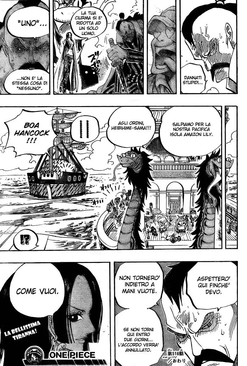 One Piece Capitolo 516 page 17