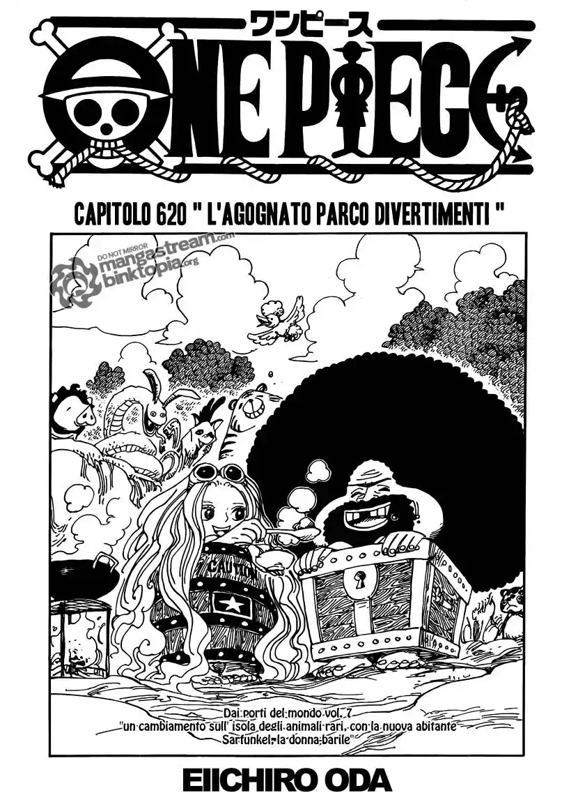 One Piece Capitolo 620 page 1