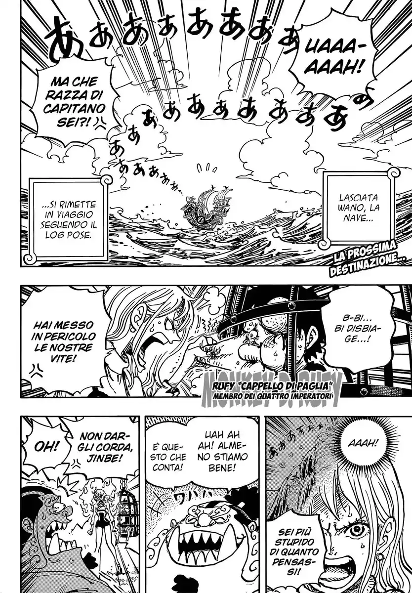 One Piece Capitolo 1058 page 3