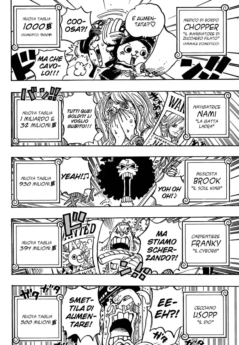 One Piece Capitolo 1058 page 5