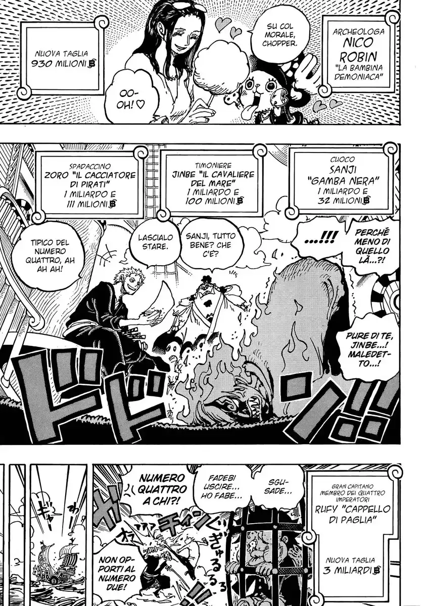 One Piece Capitolo 1058 page 6