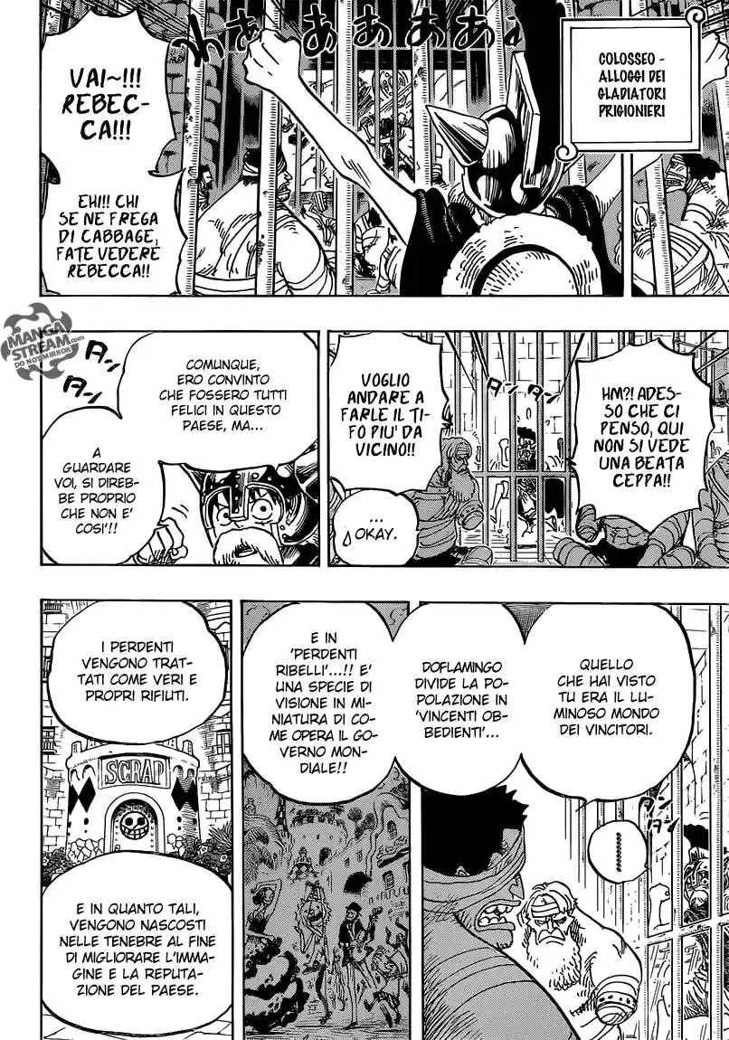 One Piece Capitolo 726 page 13