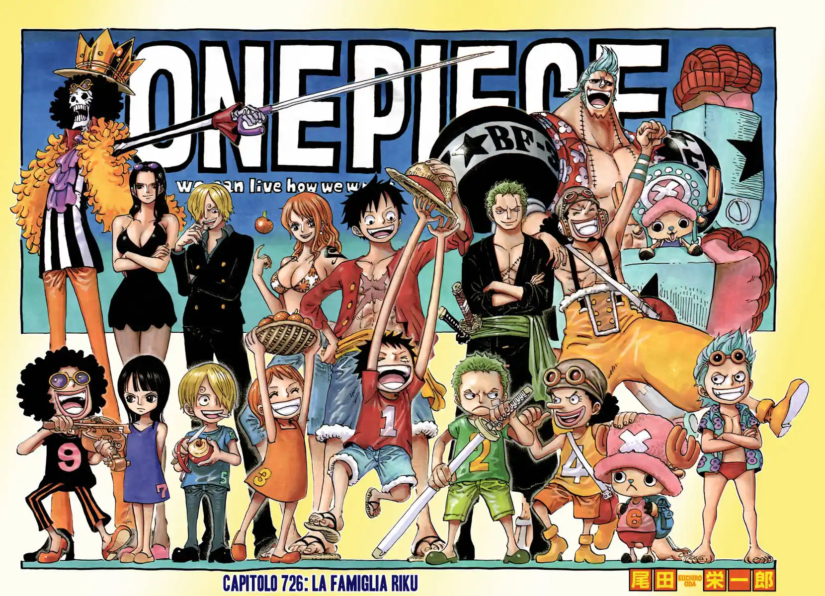 One Piece Capitolo 726 page 3