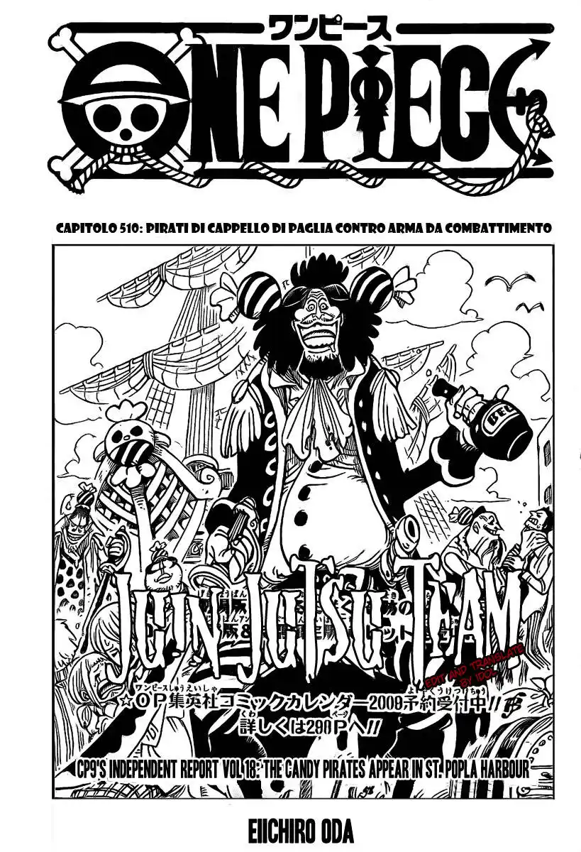 One Piece Capitolo 510 page 1