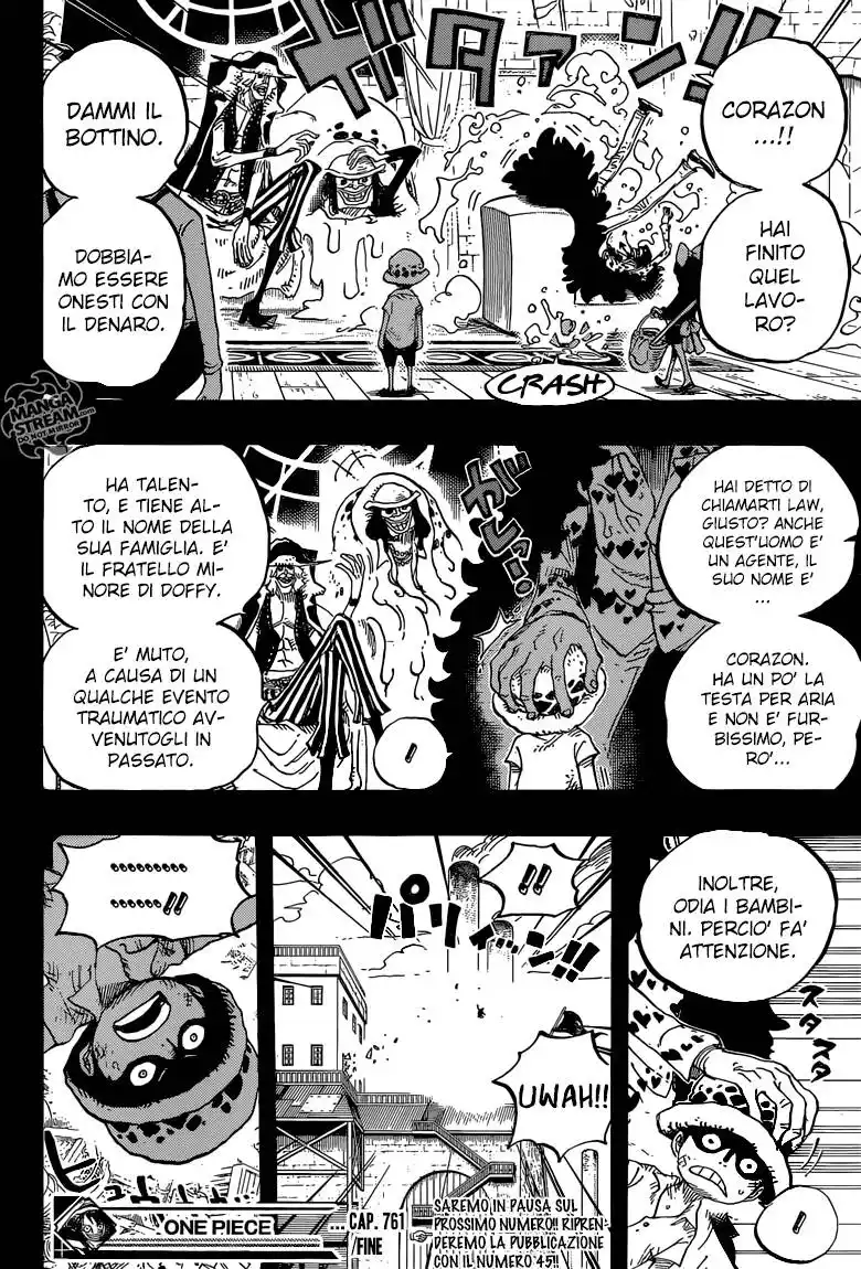 One Piece Capitolo 761 page 15