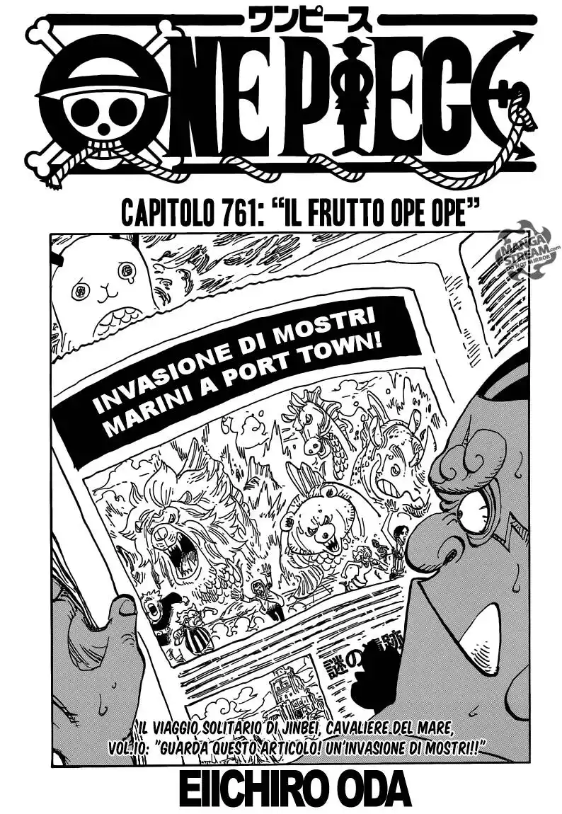 One Piece Capitolo 761 page 2