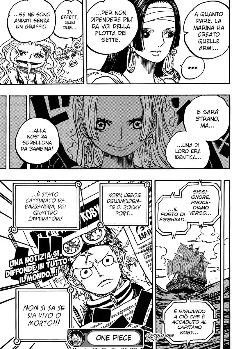 One Piece Capitolo 1059 page 17