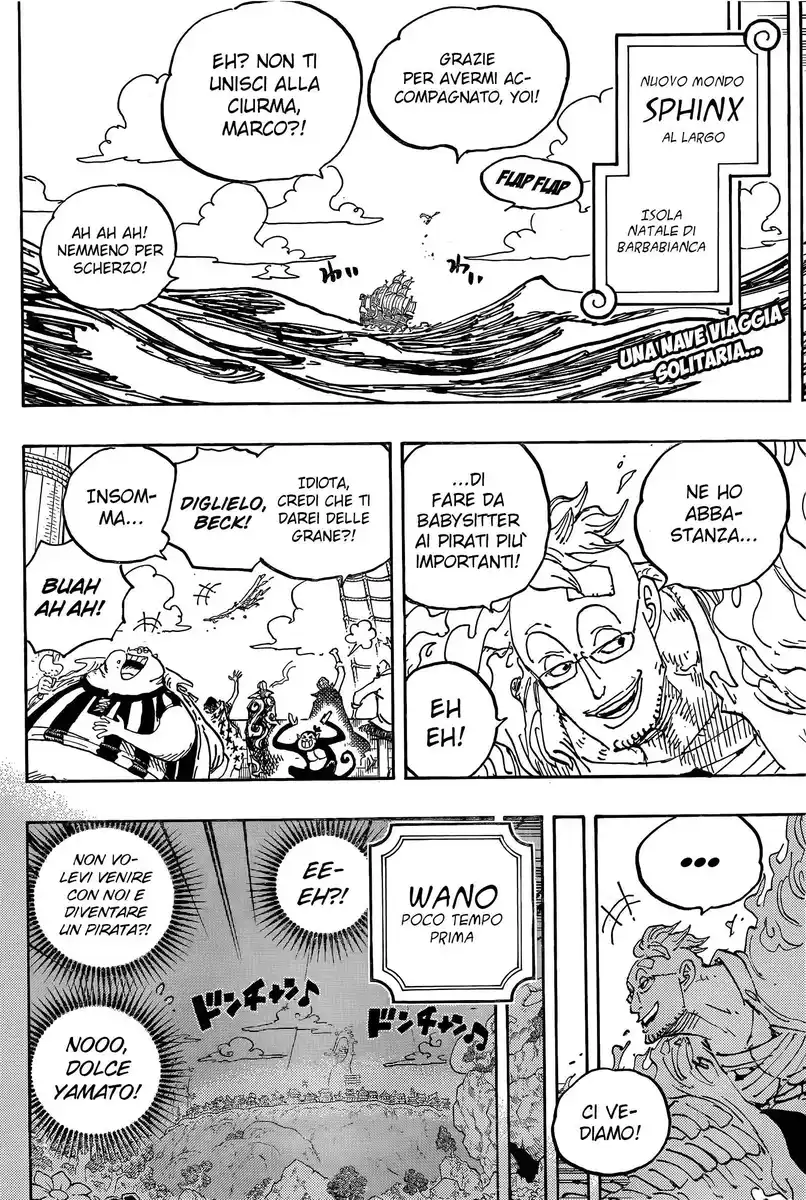 One Piece Capitolo 1059 page 3