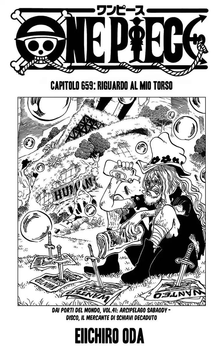 One Piece Capitolo 659 page 1