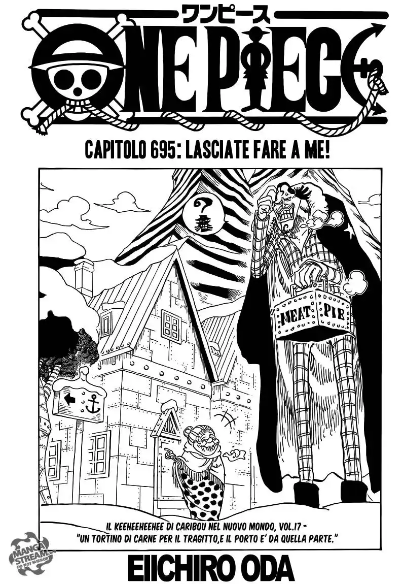 One Piece Capitolo 695 page 2