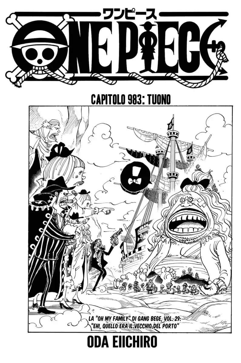 One Piece Capitolo 983 page 2