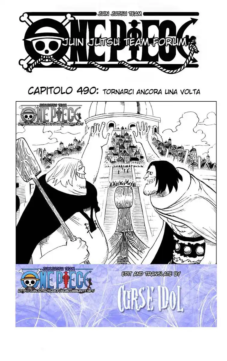 One Piece Capitolo 490 page 1