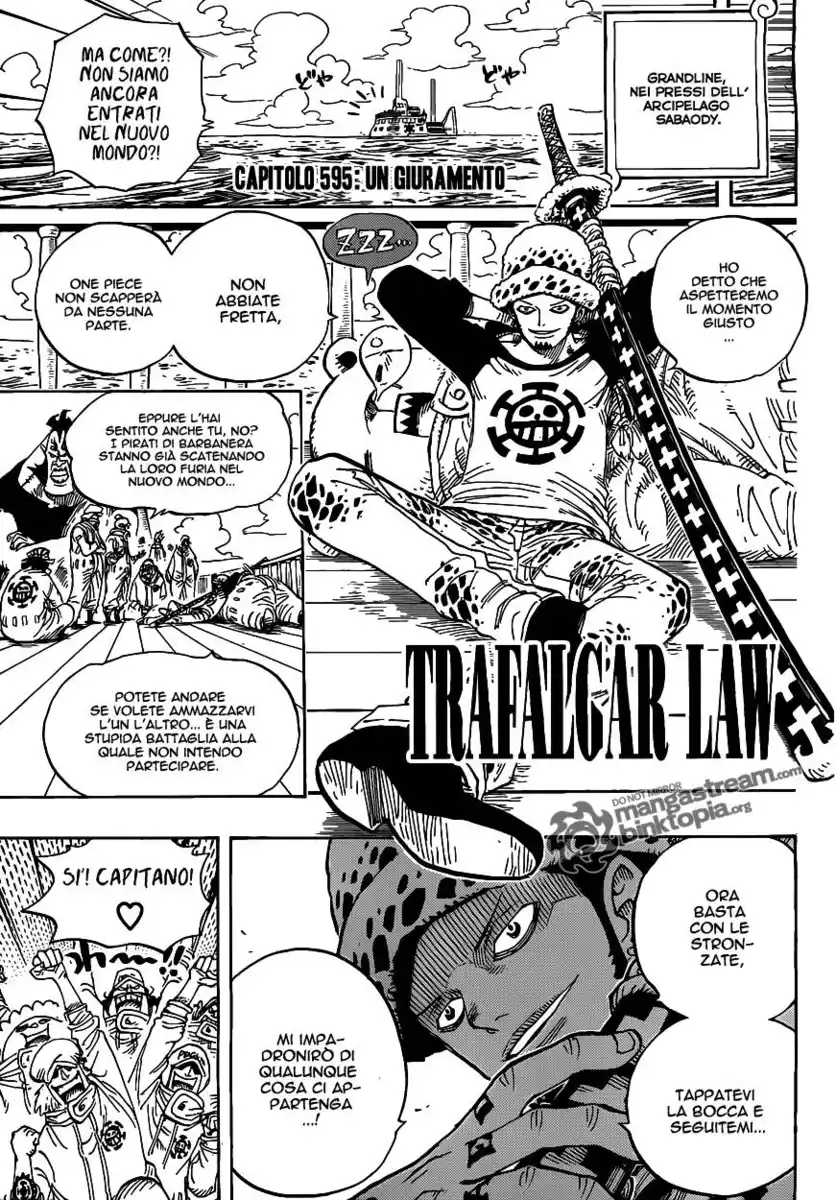 One Piece Capitolo 595 page 2