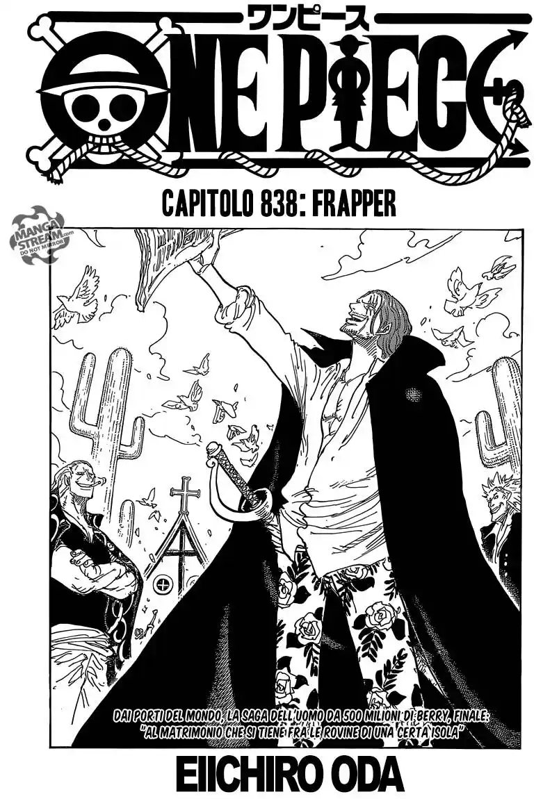 One Piece Capitolo 838 page 2