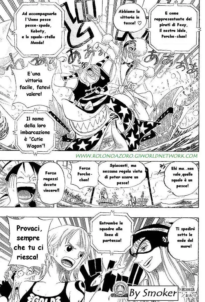 One Piece Capitolo 306 page 19