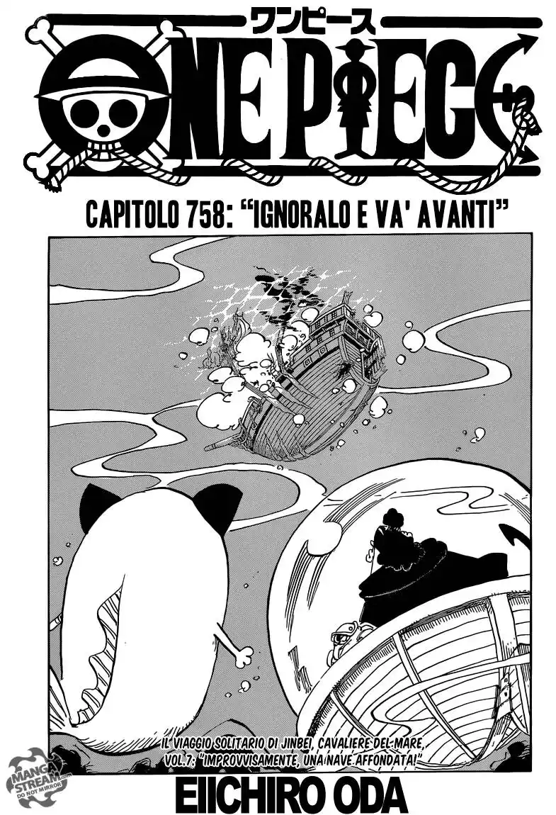 One Piece Capitolo 758 page 2