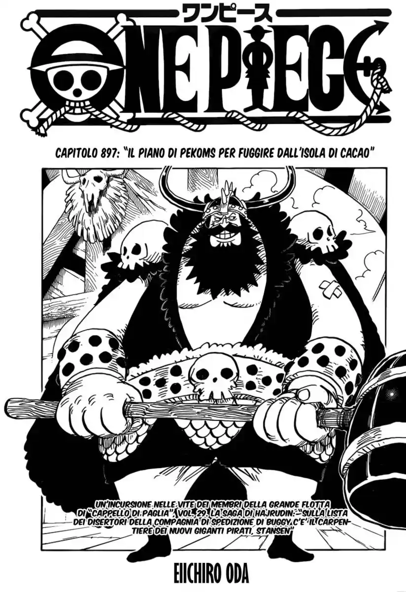 One Piece Capitolo 897 page 2