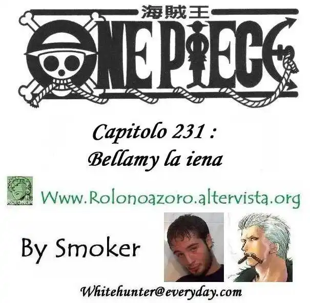 One Piece Capitolo 231 page 1