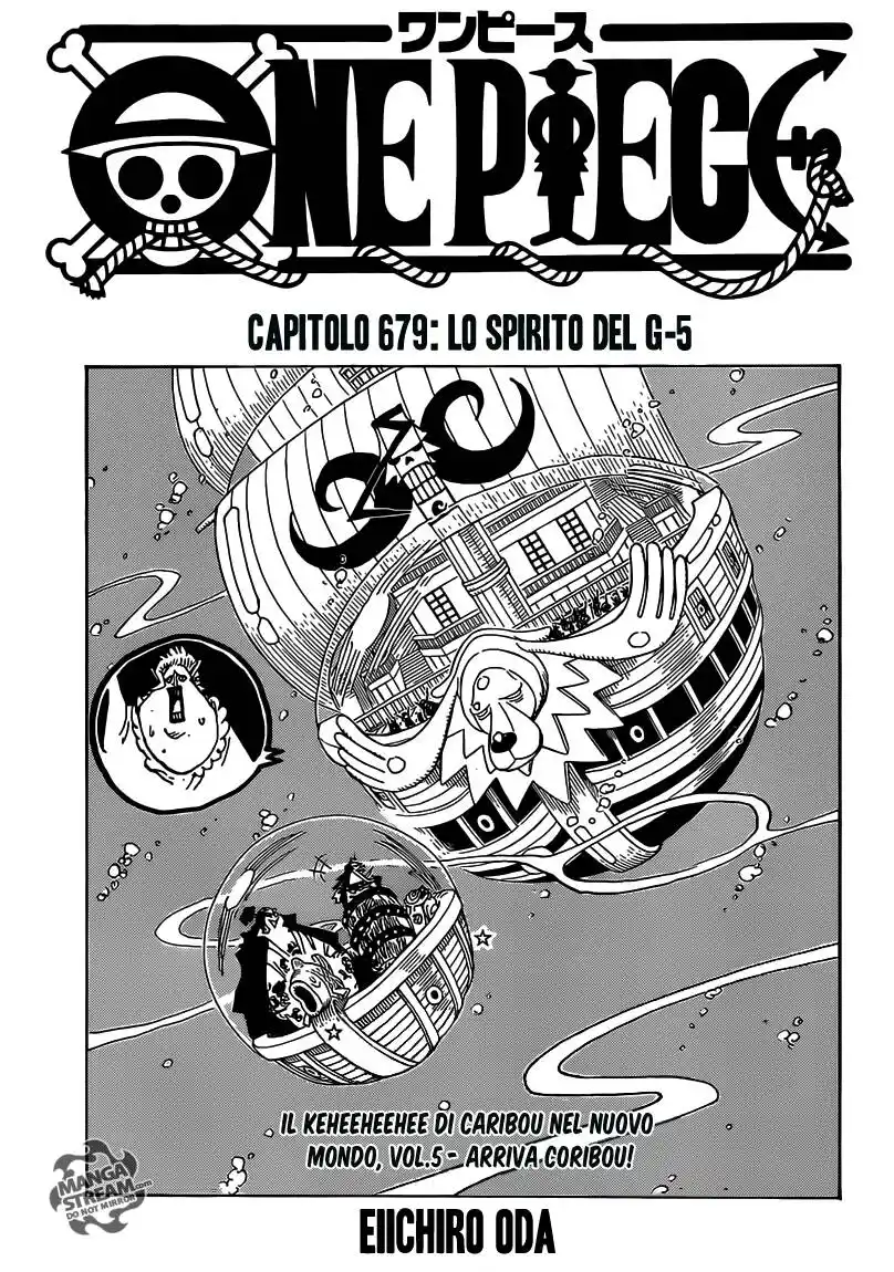 One Piece Capitolo 679 page 2