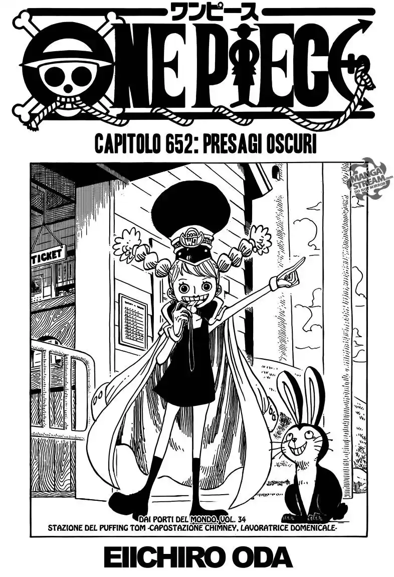 One Piece Capitolo 652 page 1