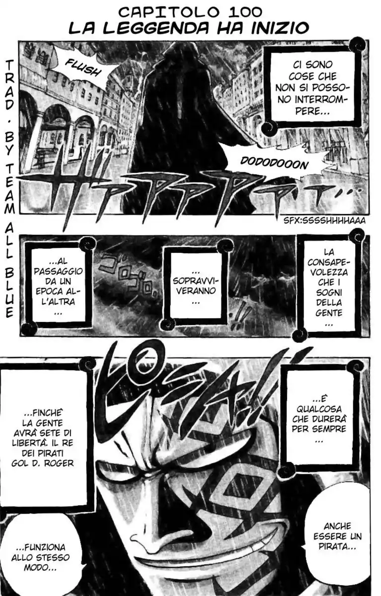 One Piece Capitolo 100 page 1