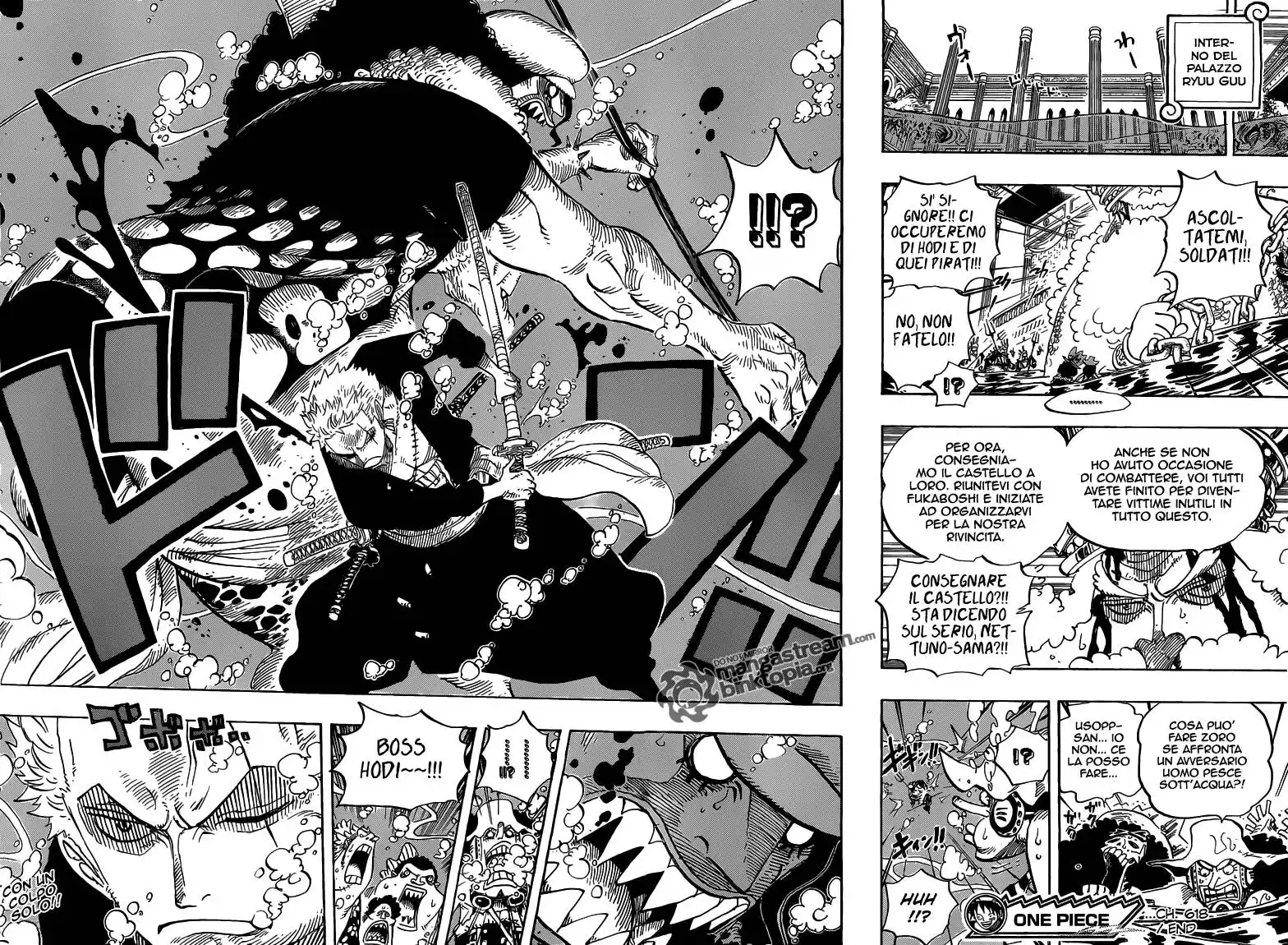 One Piece Capitolo 618 page 16