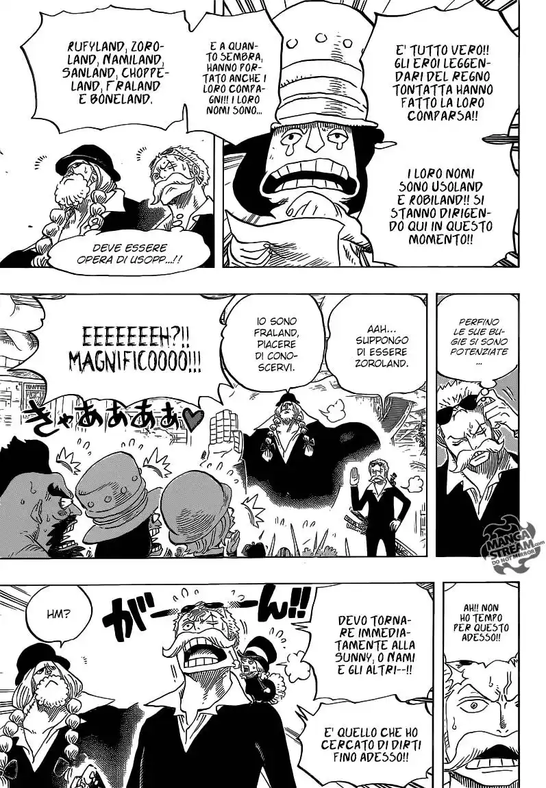 One Piece Capitolo 718 page 10