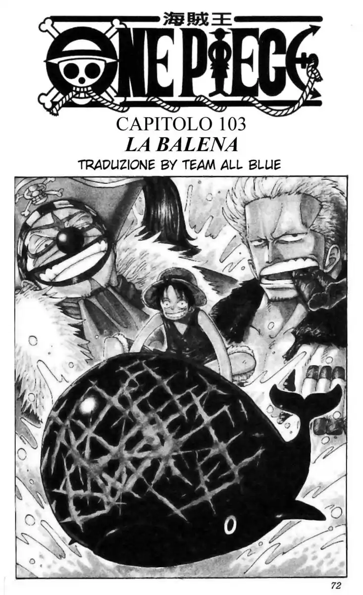 One Piece Capitolo 103 page 1