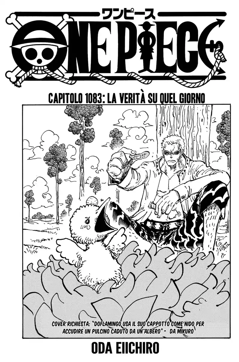 One Piece Capitolo 1083 page 2