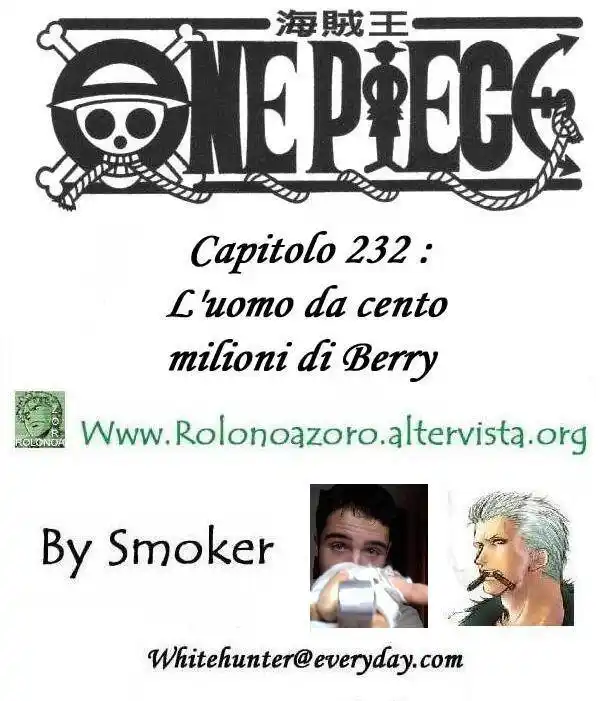 One Piece Capitolo 232 page 1