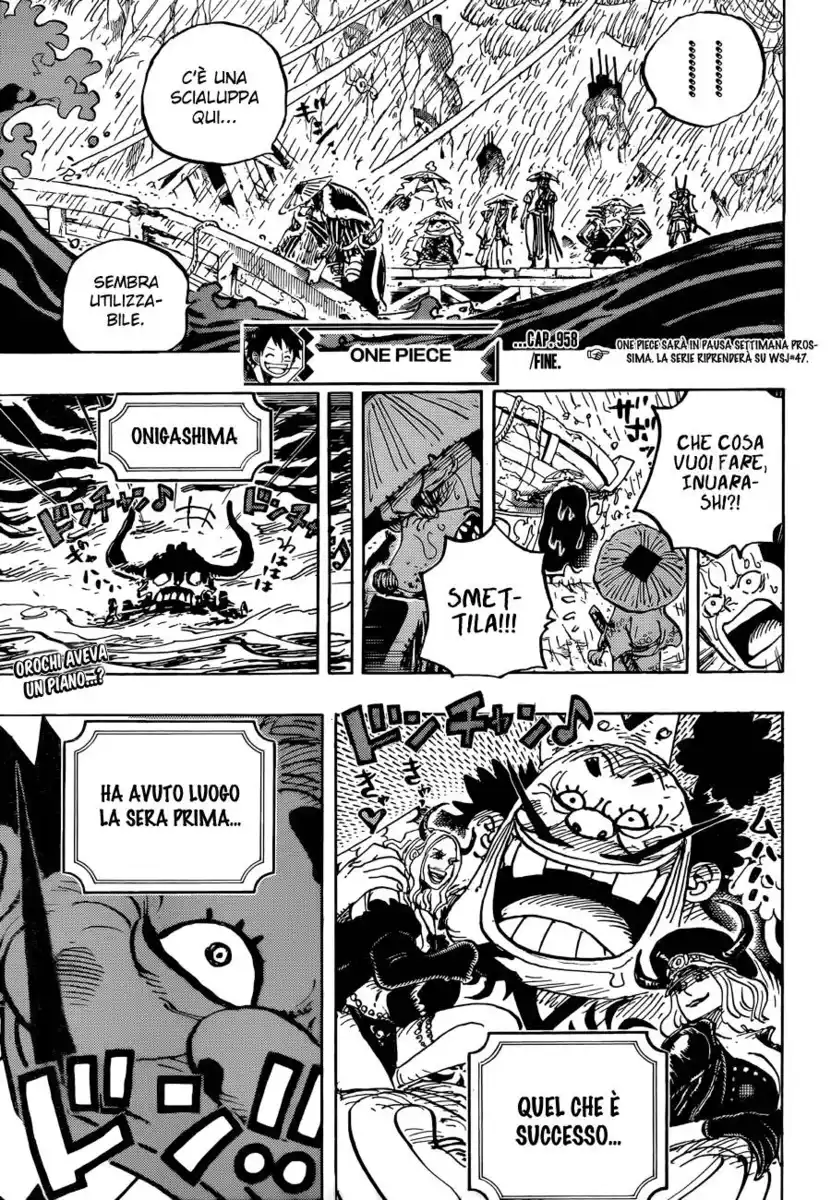 One Piece Capitolo 958 page 14