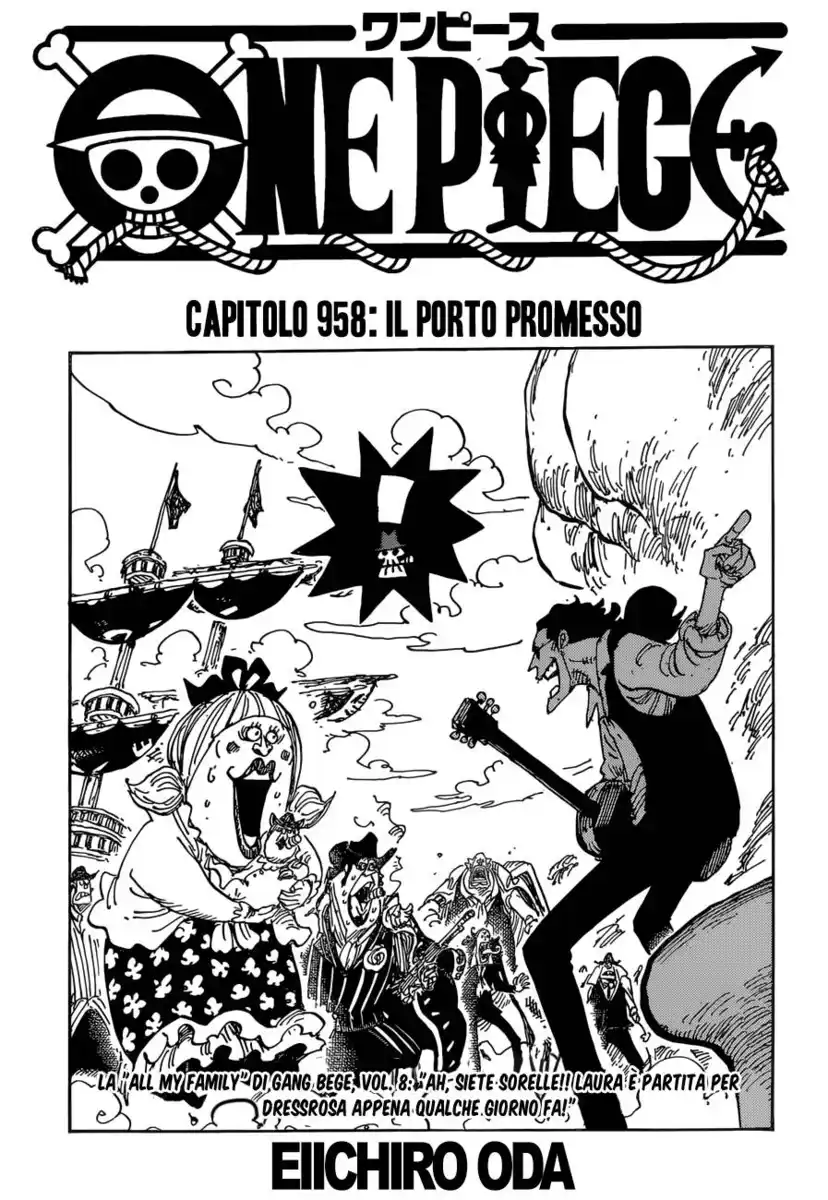 One Piece Capitolo 958 page 2