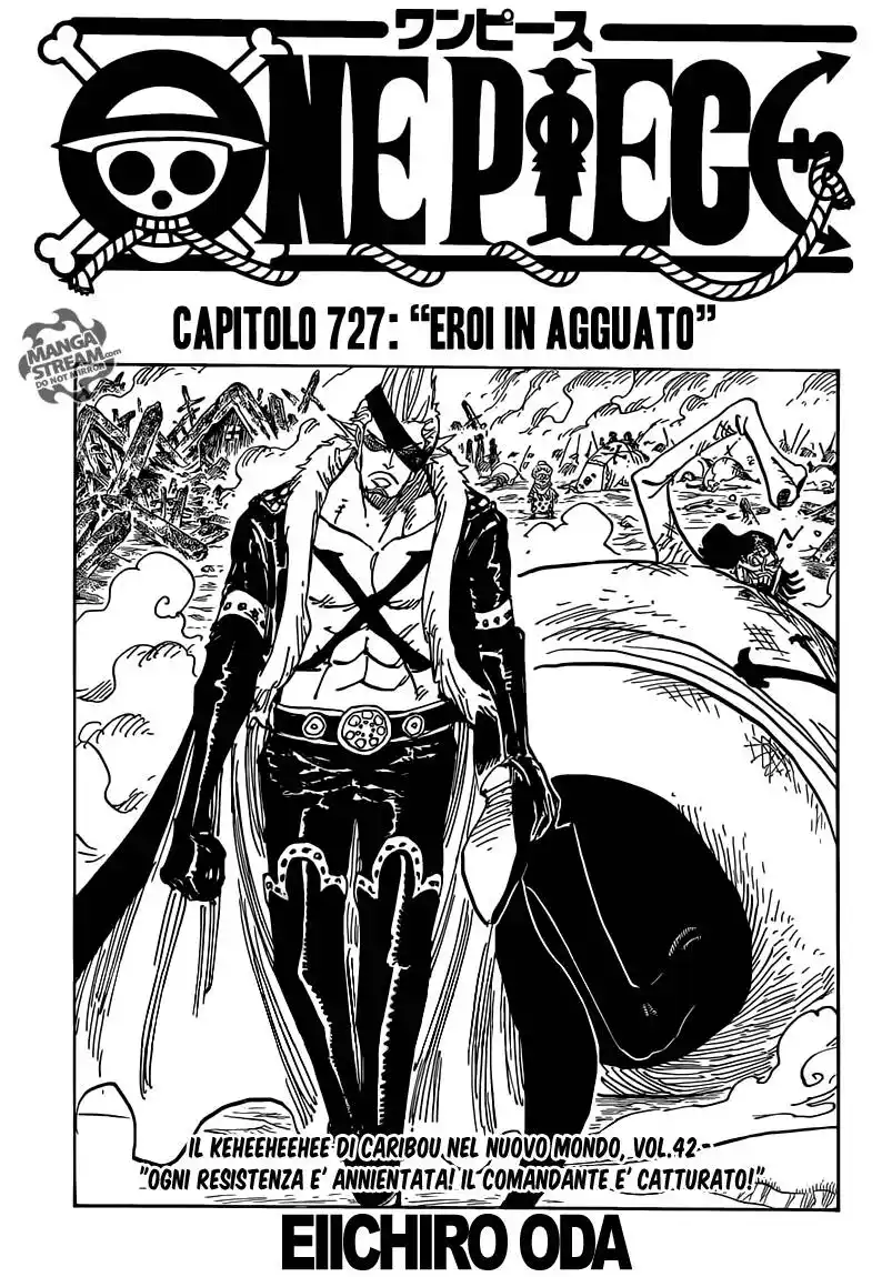 One Piece Capitolo 727 page 2